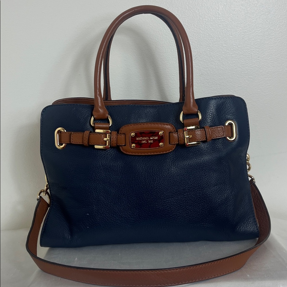 MICHAEL Michael Kors Soft Leather Hamilton Satchel